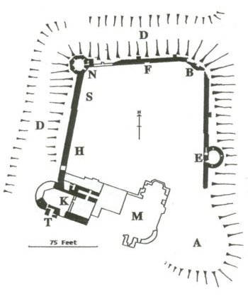 Wilton Castle map